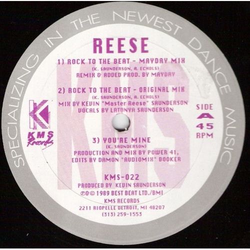 Maxi 45 Tours Vinyl Reese – Rock To The Beat | Releases