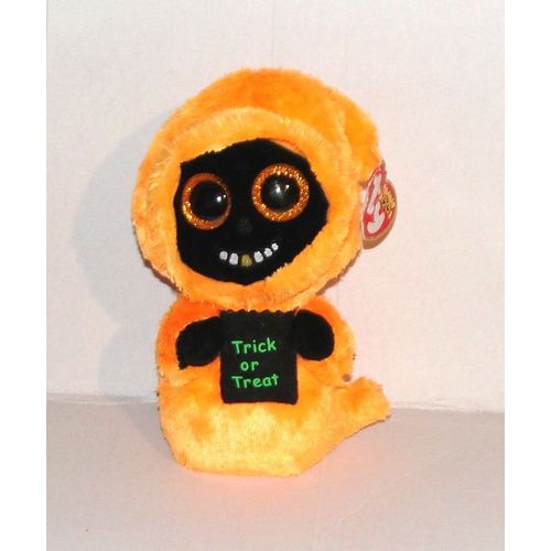 Doudou Halloween Fantome Grinner Ty Peluche Beanie Boos