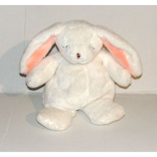 Peluche Lapin Qui Dort Sonore Ronflant Ventre Qui Gonfle