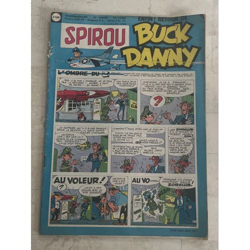 Spirou Hebdo N°1.160 -23e Année - Juillet 1960 - Enfin ! Retour De Buck Danny - 