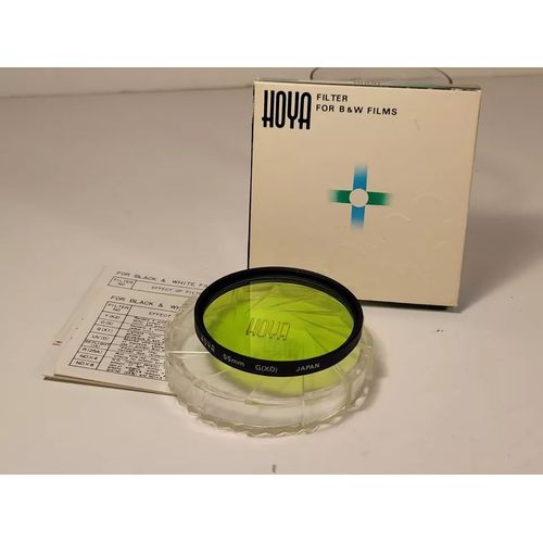 Filtre Hoya Vert 55mm G(X0) Japan