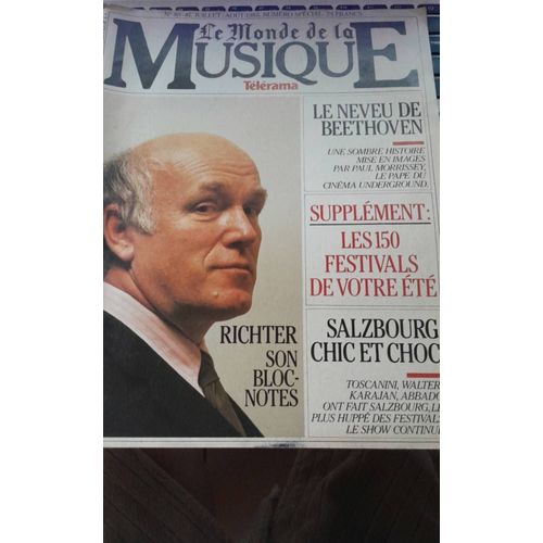 Le Monde De La Musique Telerama N°80