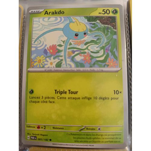 Commune - Pokemon - Faille Paradoxe - Arakdo 1/182