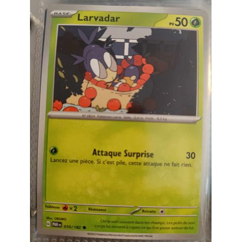 Commune - Pokemon - Faille Paradoxe - Larvadar 10/182