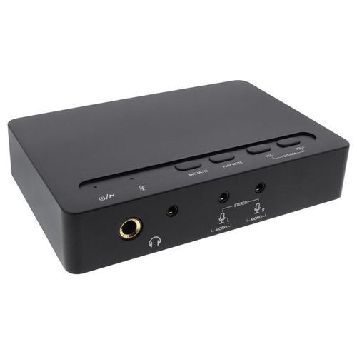 InLine USB SoundBox - Carte son - 16 bits - 48 kHz - 7.1 - USB 2.0