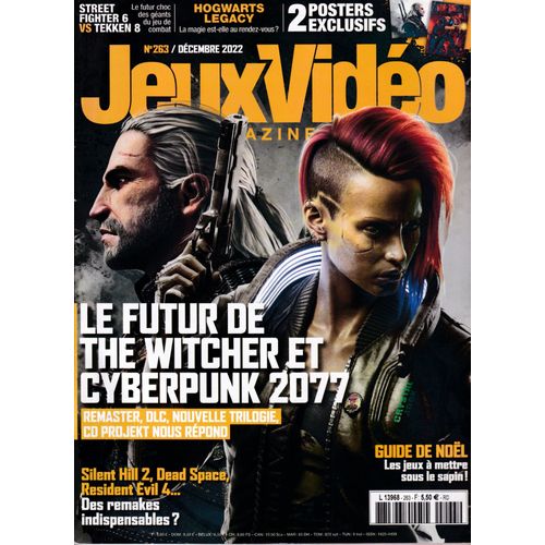 Jeux Vidéo Magazine - N°263 - Décembre 2022 - Le Futur De The Witcher Et Cyberpunk 2077