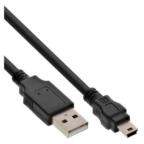 InLine - Câble USB - USB (M) pour mini USB type B (M) - USB 2.0 - 50 cm - noir