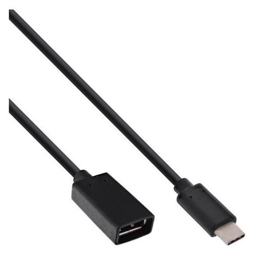 InLine - Adaptateur USB - 24 pin USB-C (M) pour USB type A (F) - USB 3.1 - 3 A - 15 cm - noir