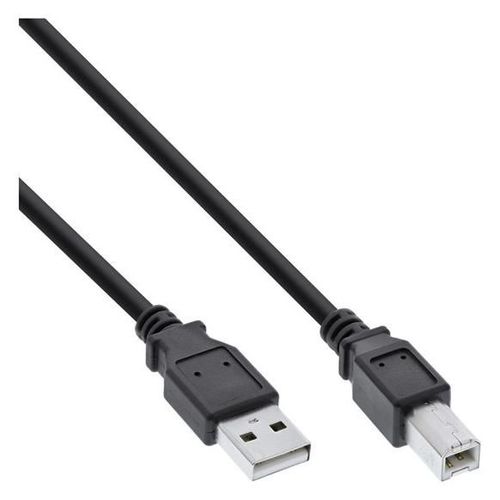 InLine - Câble USB - USB (M) pour USB type B (M) - 2 m - noir