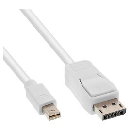InLine - Câble DisplayPort - Mini DisplayPort (M) pour DisplayPort (M) - 1.5 m - blanc
