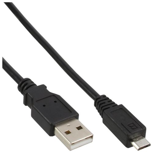 InLine - Câble USB - Micro-USB de type B (M) pour USB (M) - USB 2.0 - 30 cm - noir
