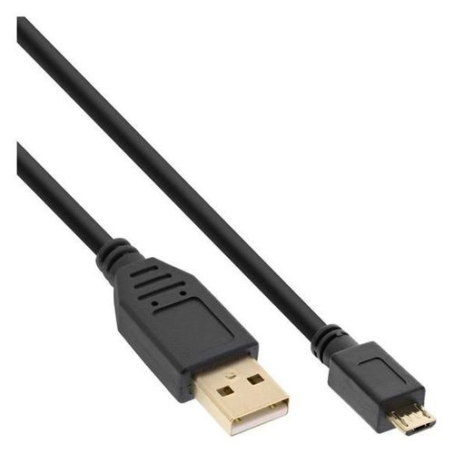 InLine - Câble USB - Micro-USB de type B (M) pour USB (M) - USB 2.0 - 30 cm - noir