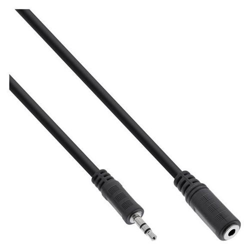InLine - Rallonge de câble audio - mini-phone stereo 3.5 mm femelle pour mini-phone stereo 3.5 mm mâle - 2 m