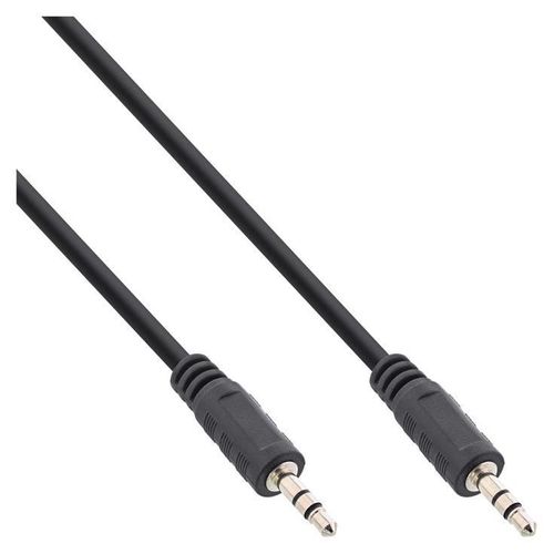 InLine - Câble audio - mini-phone stereo 3.5 mm mâle pour mini-phone stereo 3.5 mm mâle - 2 m - noir