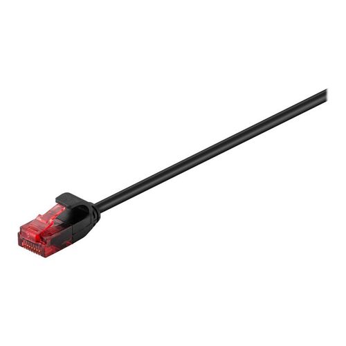 MicroConnect - Câble réseau - RJ-45 (M) pour RJ-45 (M) - 10 m - UTP - CAT 6 - sans crochet, bloqué - noir