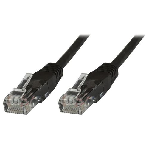 MicroConnect - Câble réseau - RJ-45 (M) pour RJ-45 (M) - 3 m - UTP - CAT 5e - bloqué - noir (pack de 10)