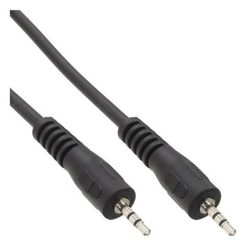 InLine - Câble audio - jack micro stéréo mâle pour jack micro stéréo mâle - 2 m - noir