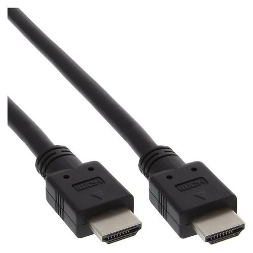 InLine High Speed - Câble HDMI - HDMI mâle pour HDMI mâle - 7.5 m - noir