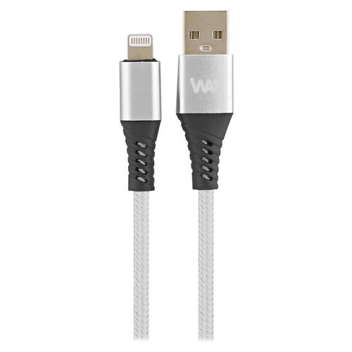T'nB - Câble Lightning - Lightning mâle pour USB mâle - 2 m - gris