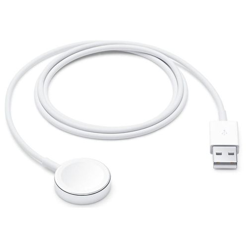 Apple - Câble de chargement de montre intelligent - USB mâle - 1 m - Charge rapide, magnétique