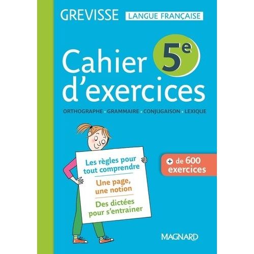Cahier D'exercices Grevisse 5e