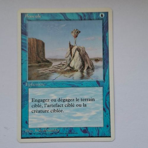 Magic - Bascule Bord Blanc 1995 Vf 4th Édition -