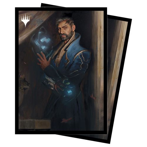 Ultra Pro - Magic - The Gathering - Murders At Karlov Manor - Sachet De 100 Protèges Cartes Standard - Alquist Proft, Maître Limier (63 X 89 Mm)