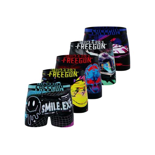 Lot De 5 Boxers Homme Tech Glitchy