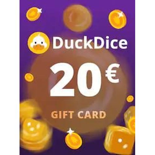 Duckdice.Io Gift Card 20 Eur In Btc - Duckdice Key - Global