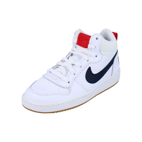 Chaussures Nike Court Borough Mid Gs Trainers 839977 107