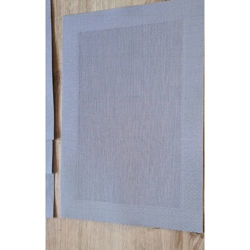 Lot de 4 sets de table gris 45 x 30 cm