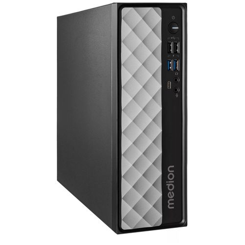 PC de Bureau - MEDION - T80 MD35423 - i5-12450H 2,0Ghz - RAM 16Go - SSD 512 Go - Carte graphique intégrée - Win 11