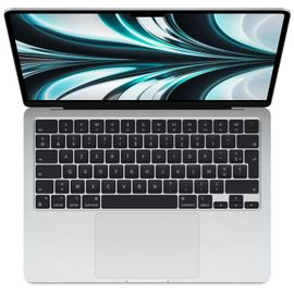 Apple MacBook Air MC7V4FN/A - Mi-2022 - 13.6" M2 16 Go RAM 256 Go SSD Argent AZERTY