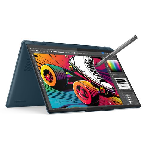 Lenovo Yoga 7 2-in-1 14IML9 83DJ - 14" Core Ultra 7 155U 16 Go RAM 512 Go SSD Bleu AZERTY