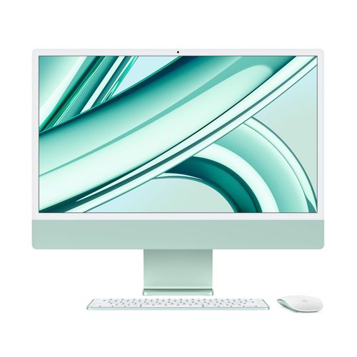 Apple iMac with 4.5K Retina display MQRP3FN/A - Fin 2023 - 24" M3 8 Go RAM 512 Go Vert AZERTY