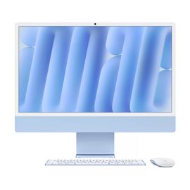 Apple iMac with 4.5K Retina display MWUF3FN/A - Fin 2024 - 24" M4 16 Go RAM 256 Go Bleu AZERTY