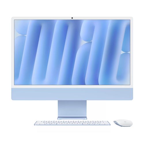 Apple iMac with 4.5K Retina display MWV13FN/A - Fin 2024 - 24" M4 16 Go RAM 256 Go Bleu AZERTY