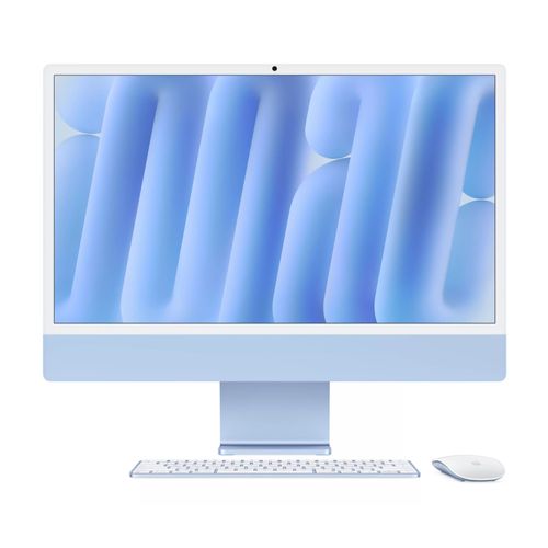 Apple iMac with 4.5K Retina display MD2T4FN/A - Fin 2024 - 24" M4 24 Go RAM 512 Go Bleu AZERTY