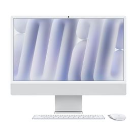 Apple iMac with 4.5K Retina display MCR24FN/A - Fin 2024 - 24" M4 24 Go RAM 512 Go Argent AZERTY