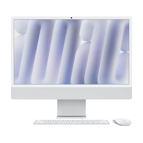 Apple iMac with 4.5K Retina display MWUU3FN/A - Fin 2024 - 24" M4 16 Go RAM 256 Go Argent AZERTY