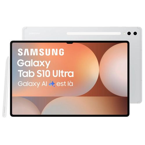 Tablette Samsung Galaxy Tab S10 Ultra Wi-Fi 256 Go / 12 Go - 14,6 pouces - Argent