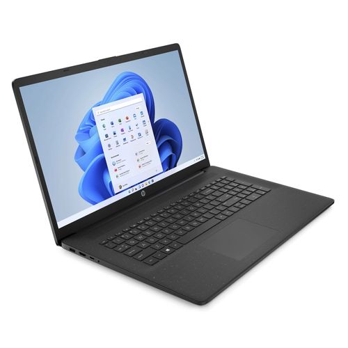 HP Laptop 17-cn0021nf - 17.3" Celeron N4120 8 Go RAM 256 Go SSD Noir AZERTY