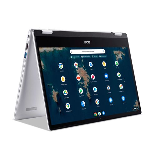 Acer Chromebook Spin 314 CP314-1HN - Celeron N4500 8 Go RAM 128 Go SSD Argent AZERTY