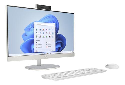 PC DE BUREAU TOUT EN UN HP ALL-IN-ONE 24-CR0054NF Full HD - intel N100 (4 X 3,40 Ghz) - Ram 8 Go - SSD 512 Go Windows 11 Famille