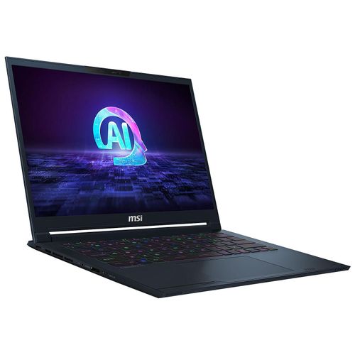 PC portable Msi gaming Stealth 14 AI Studio A1VGG - 14"- 2,8K 120Hz - Intel Ultra 9 32 Go RAM 2 To SSD RTX 4070 TGP 105 W - Noir