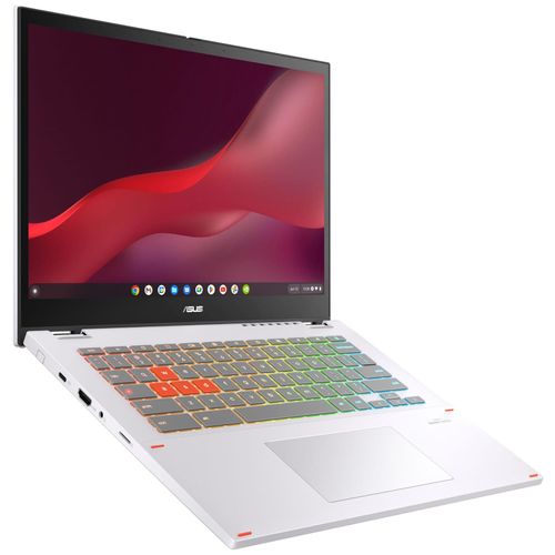 PC Hybride / PC 2 en 1 Asus ChromeBook plus CX3401FBA Intel Core i5 1235U RAM 8 Go LPDDR4X 256 Go SSD Blanc - Chrome OS