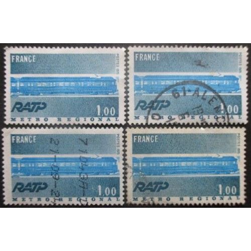 France N°1804 X 4 Oblitéré