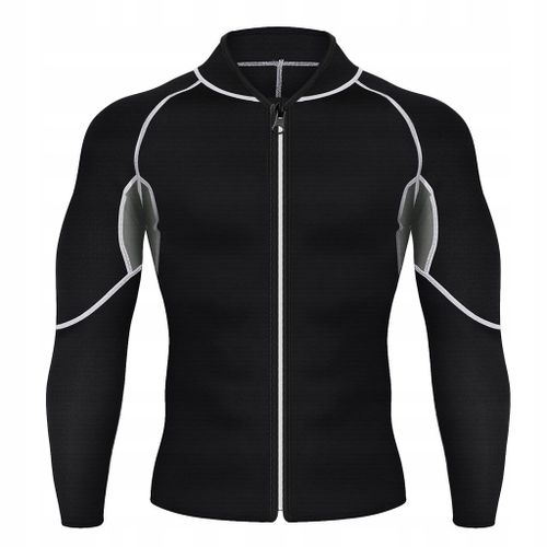 Veste D'entraînement Shaper Pour Hommes, Hauts Shapewear En Néoprène Pour Ost L