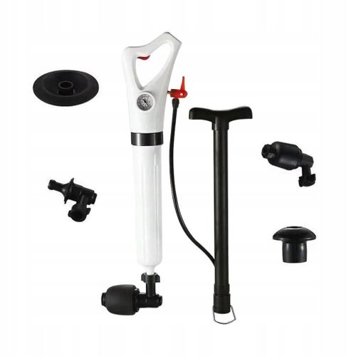 Kit De Déboucheur De Toilettes À Têtes Interchangeables Pour Évacuation D'Air