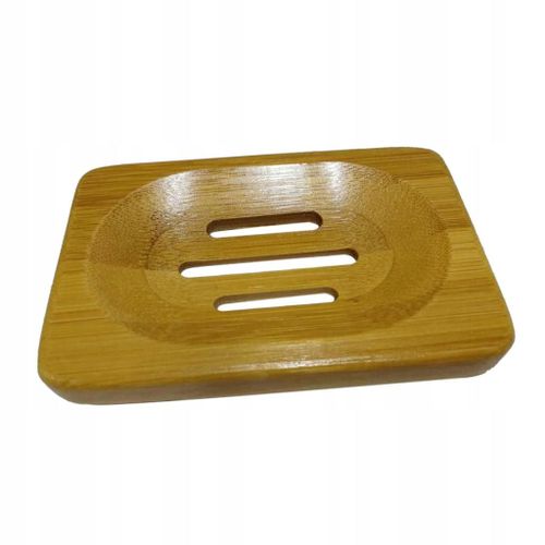 Porte-Savon, Salle De Bain En Bambou, Lavabo, Baignoire Et Douche